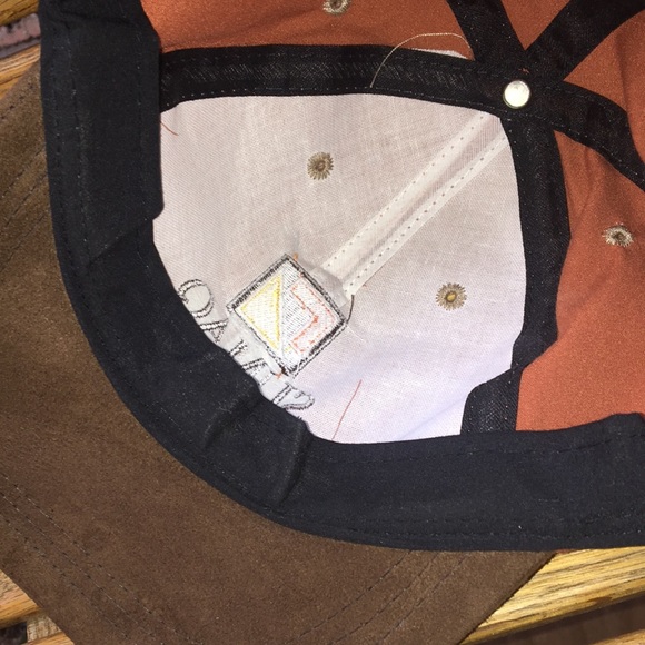 Sumaq Machu Picchu Hotel suede brim hat 6 panel adjustable back strap cap - Picture 7 of 12